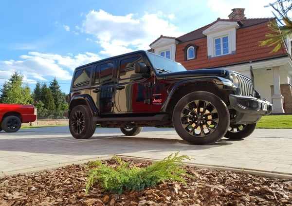 Jeep Wrangler cena 225500 przebieg: 24000, rok produkcji 2021 z Warszawa małe 154